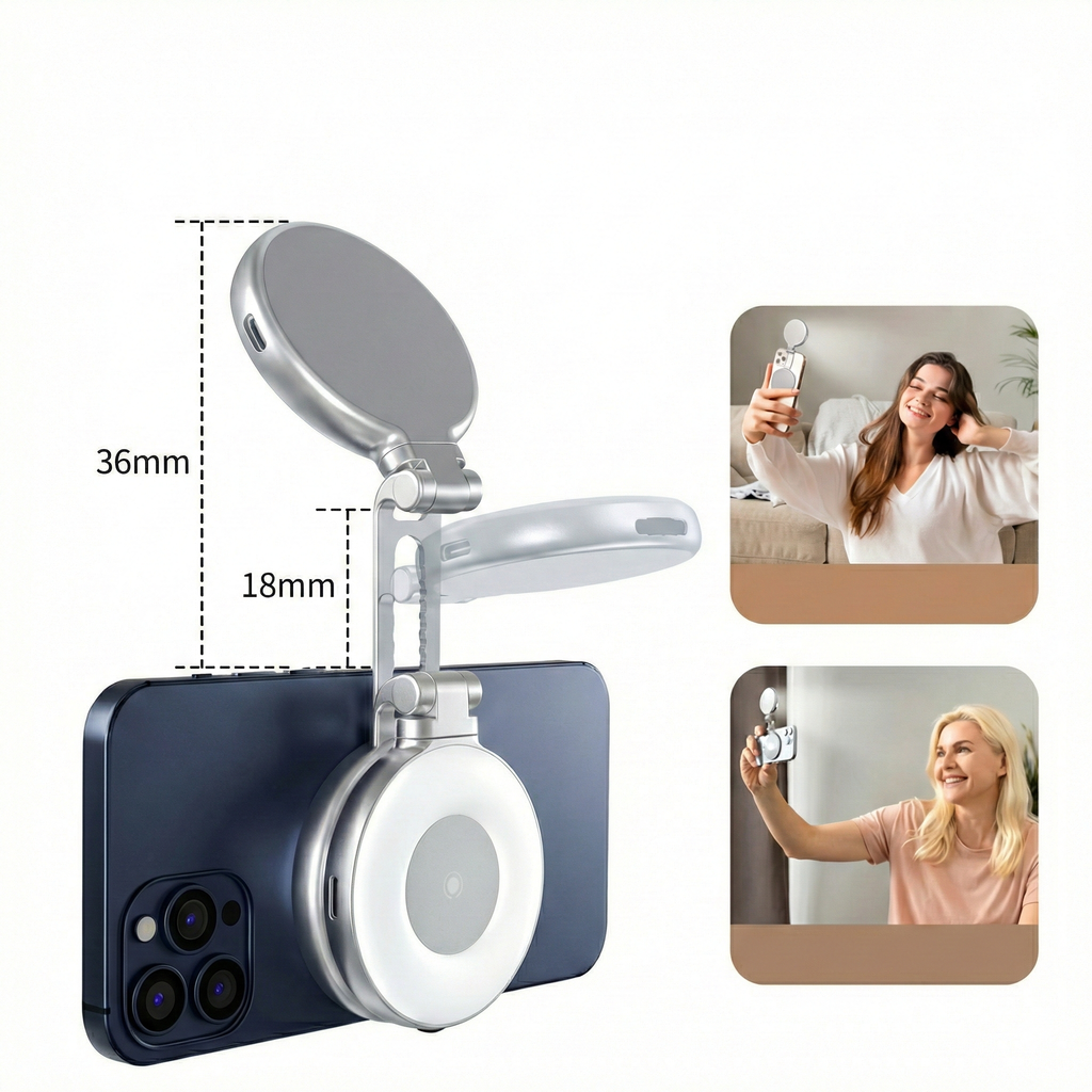 Telesin Adjustable Ring Light