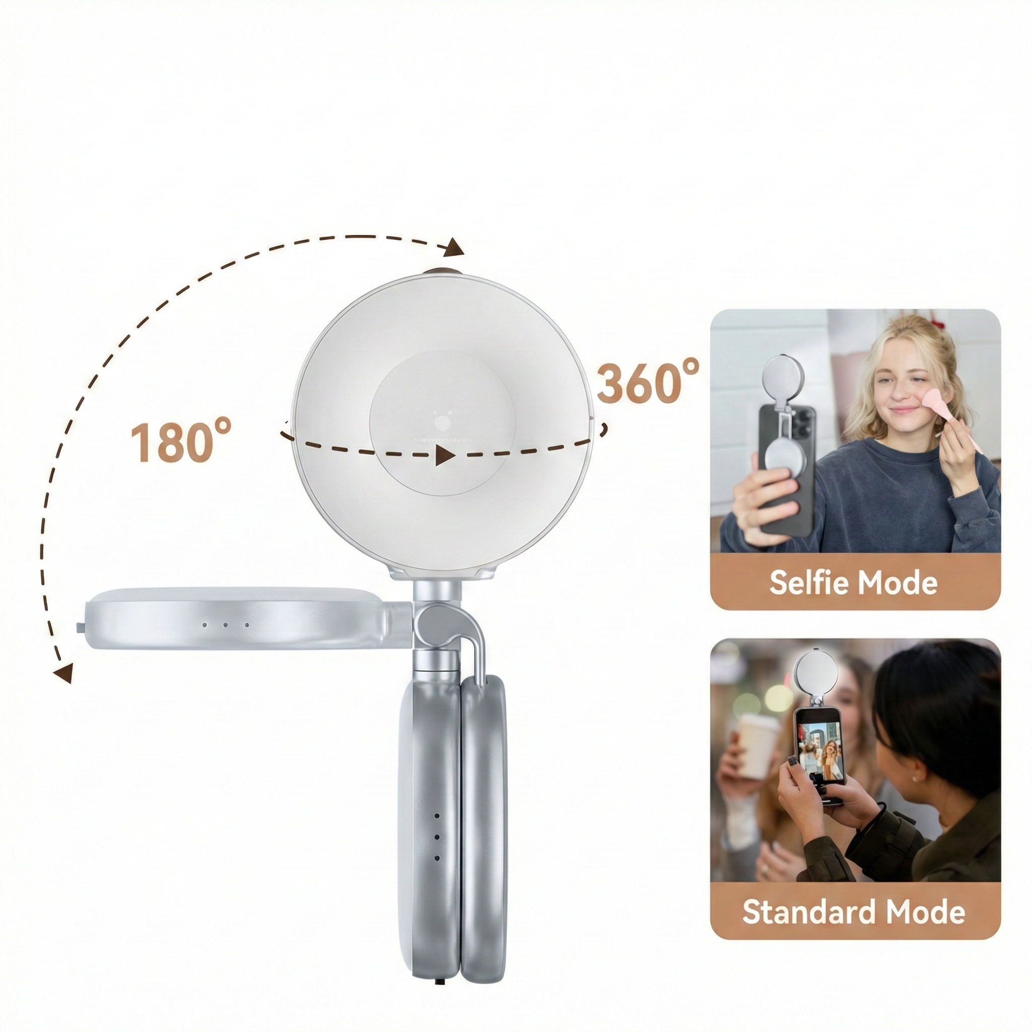 Telesin Adjustable Ring Light