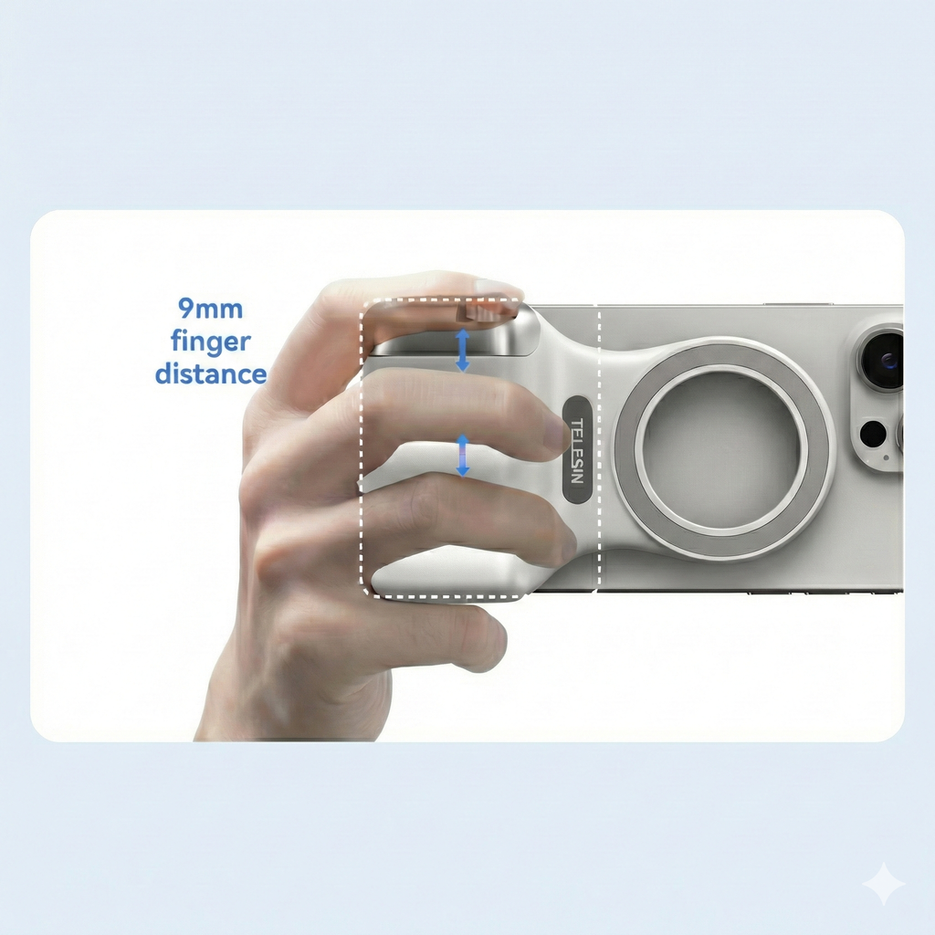 Telesin Multi-Angle Phone Grip